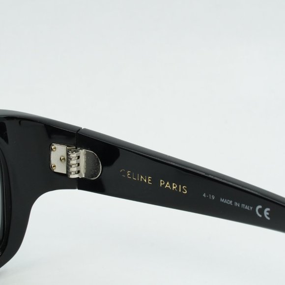💯 NEW CELINE CL4079IL 02A BLACK GREY SUNGLASSES - Picture 6 of 10